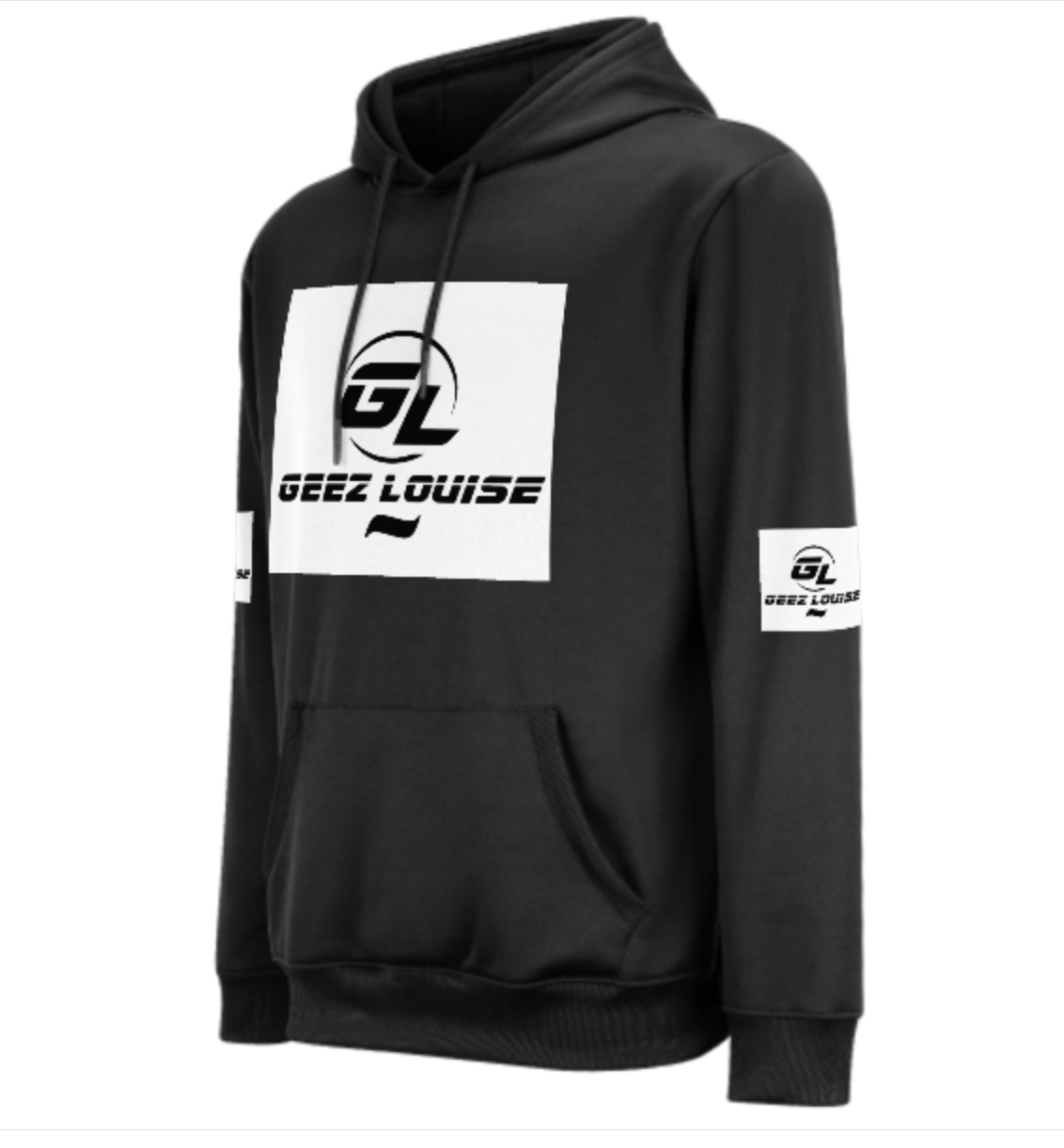 Geez Louise BW Hoodie